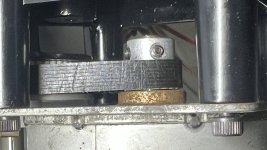 Sprocket installed on motor shaft.JPEG