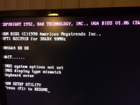 Unable to run Setup on American Megatrends BIOS