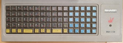 Sharp MZ-80K: Keyboard schematic? | Vintage Computer Federation Forums