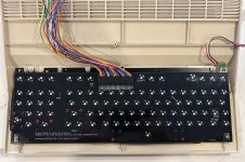 I designed and built a mechanical keyboard for the Commodore 128 ...