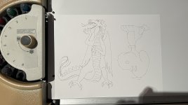 4662 using Faber Castell SX pen - Dragon and Snoopy.JPEG