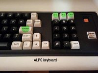 TRS-80 Model 4 ALPS keyboard (Typeface anatomy difference marked).jpg