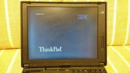 IBM ThinkPad 385XD - Ordinateur Portable Vintage - Pentium - Windows ME - Démarre