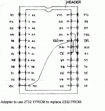 use 2732 eprom to replace 2332 rom small.gif use 2732 eprom to replace 2332 rom small.gif