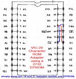 VIC-20 CHAR ROM - use 2732 eprom to replace 2332  rom-english.jpg