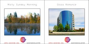 Apple QuickTake 200 Photos - A Misty Sunday Morning and Glass Romance