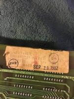 Cyberamics Pizza Time Theatre Chuck E. Cheese Character drive Card As Is |  #1895978262