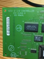 Adattatore SCSI Adaptec AHA-1640 Per IBM PS/2 - Vintage E Funzionante!