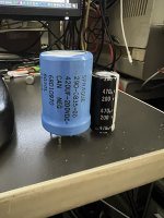 Sprague capacitor versus Nichicon capacitor size.jpeg