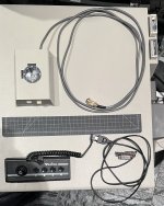 Vectrex gamepad with Flash Drive - vs Tektronix 4952 joystick.jpg