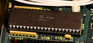 Seeking information on a NEC cpu found in an early Compaq portable