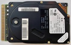 Vintage IBM WD-3160S 160 MB ESDI hard drive for PS/2 Model 70 8570